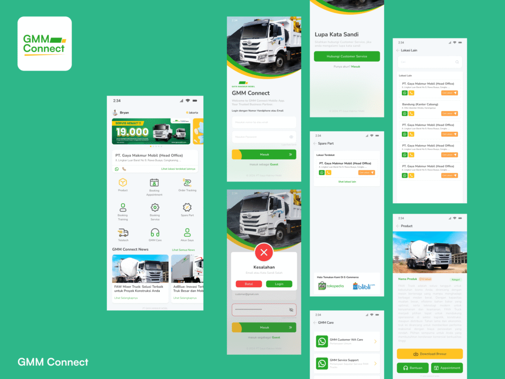 Desain Aplikasi Mobile & Backoffice